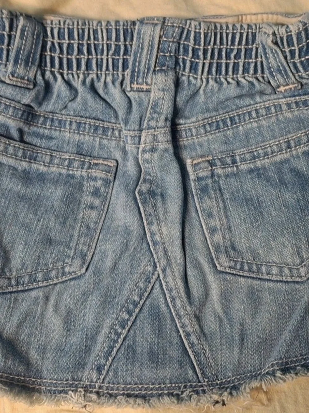 Old Navy Light Blue Denim Skirt